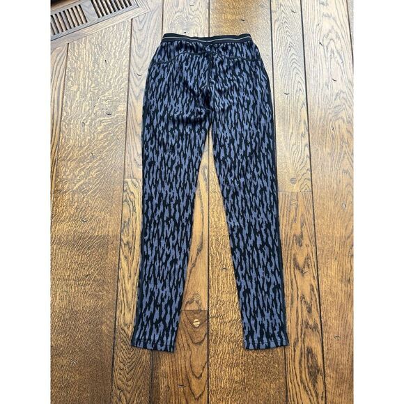 icebreaker Women's Merino 260 Vertex Glacial Camo Leggings Graphite Black Small - Picture 6 of 8